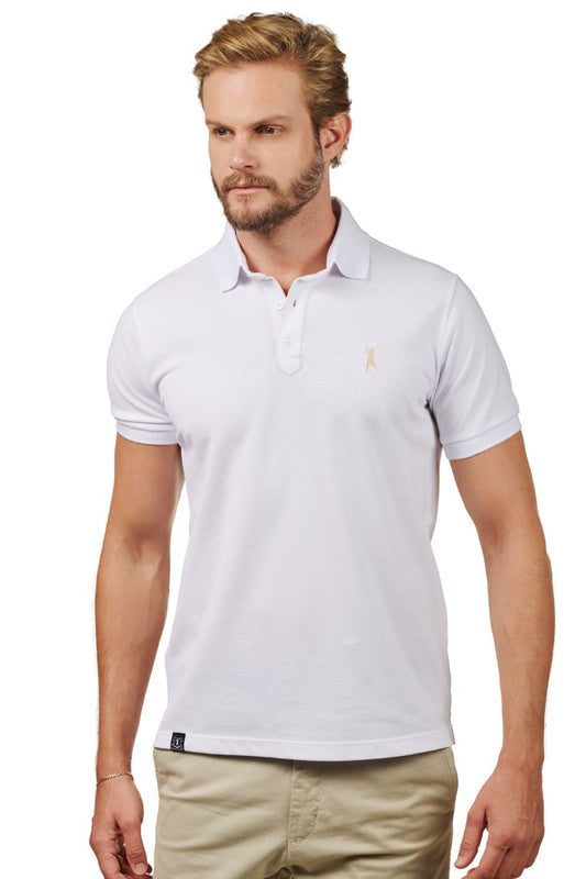 Camisa Polo Lisa Pesponto Patô