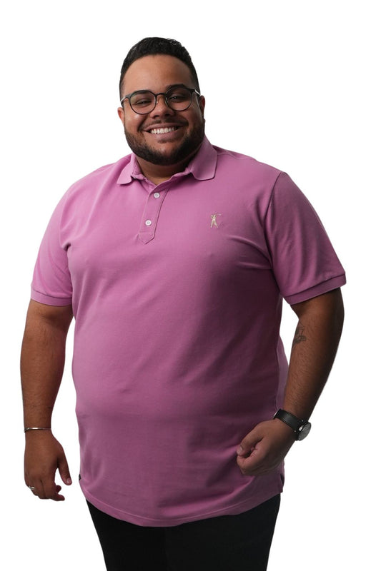 Camisa Polo Pesponto Patô Plus Size