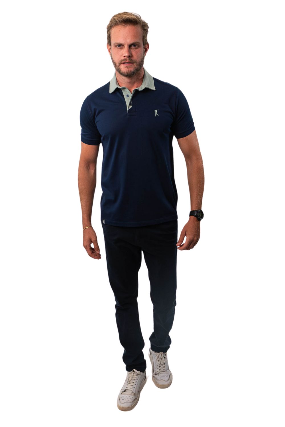 Camisa Polo Gola De Outra Cor