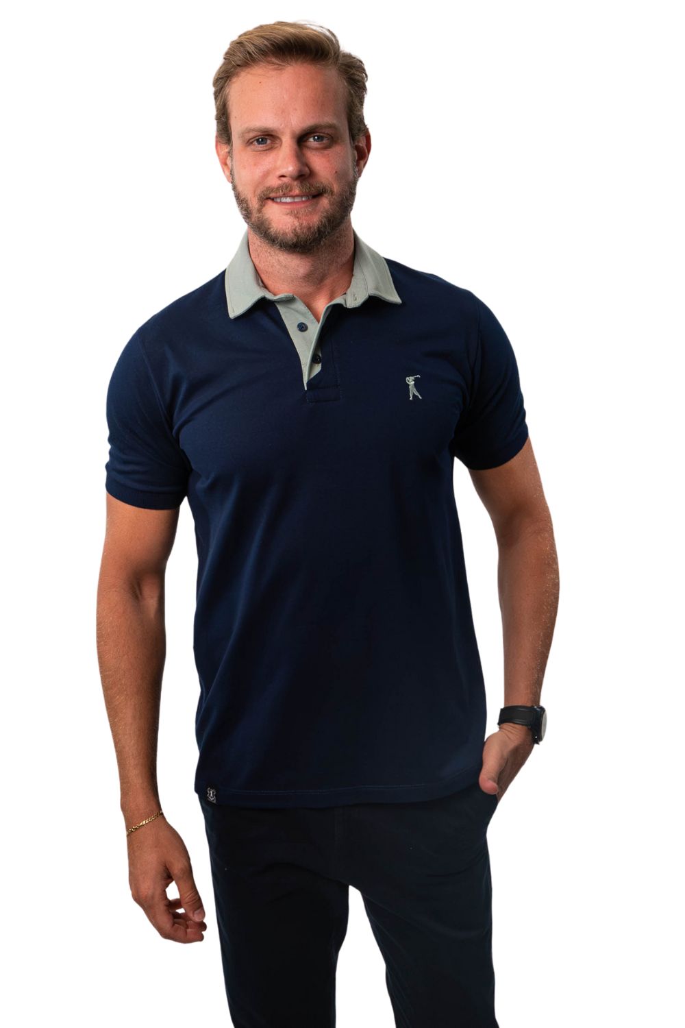 Camisa Polo Gola De Outra Cor