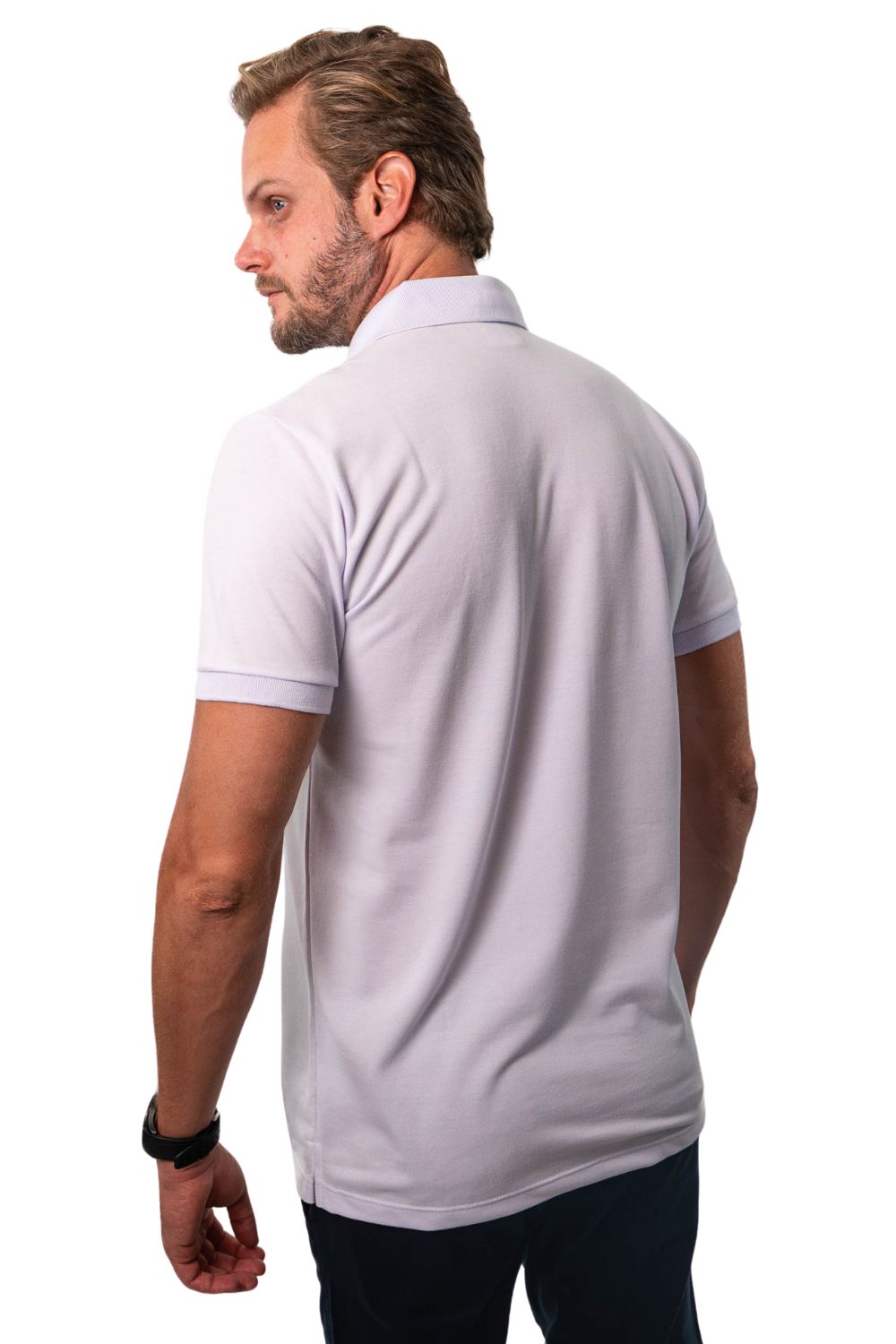 Camisa Polo Lisa Detalhe Patô