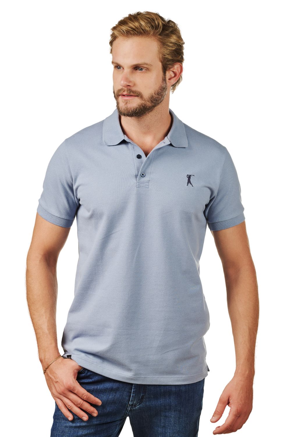 Camisa Polo Gola Lisa