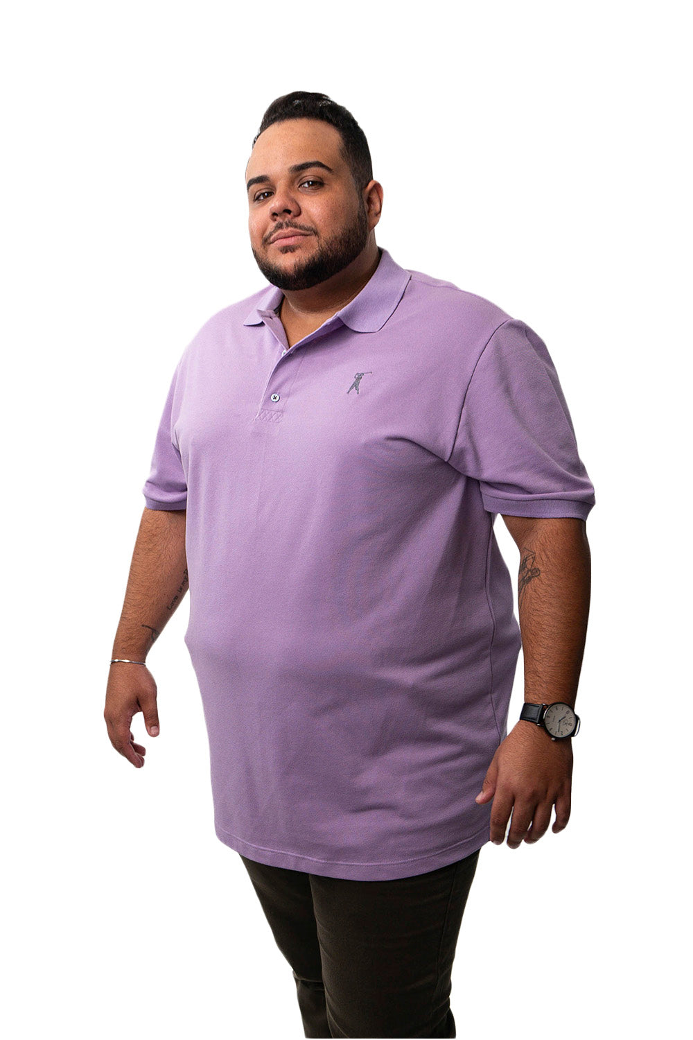 Camisa Polo Lisa Plus Size